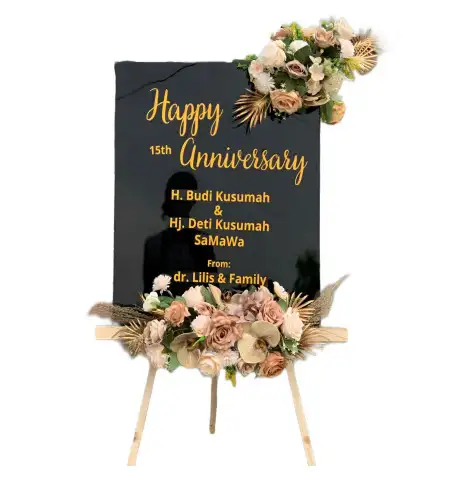 Papan Bunga Akrilik Marang